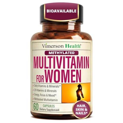 Multivitamin for Women. Women's Multivitamin & Multimineral Supplement for Immune, Energy, Focus, Hair, Skin, Nails Support. Vitamins for Women with Vitamins A, C, D, E, B12, Zinc, Calcium & Magnesium