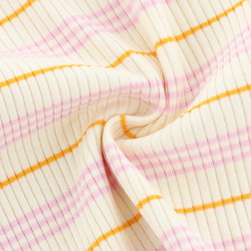 Image of POBIDOBY Rainbow Long Sleeve Shirts for Girls, 1 Pack