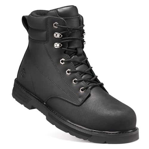 NINGO Steel Toe Work Boots
