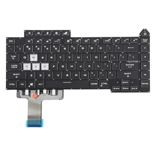 Clavier rétroéclairé coloré Asus ROG Strix G15 G513 version US de remplacement