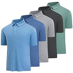 5 Pack Black, Light Grey, Light Blue, Milddle Blue, Light Green