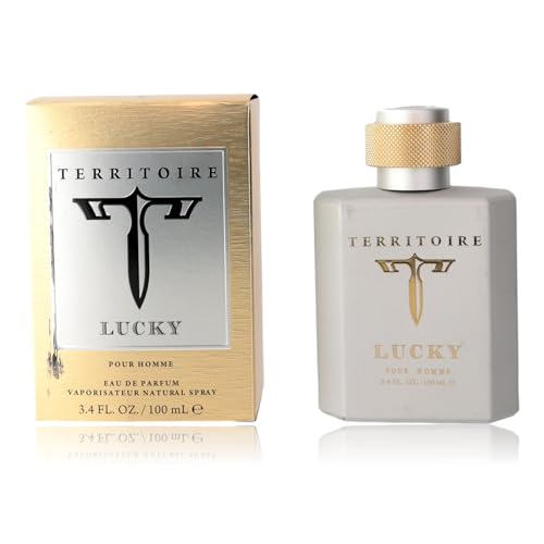 Territoire Lucky Eau de Parfum Spray for Men 3.4 Ounce / 100 ml