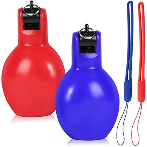 Dingfeiyu 2 Stück Pfeife Sport Handpfeife Wizzball Cover