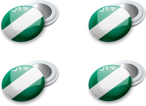 VERY IMPORTANT RUNNER - Porta Pettorale Running. Calamite Pettorale Verde e Bianco, Set Magneti Running, Accessori Sportivi Triathlon, Pettorale Gara Trail per Uomo Donna