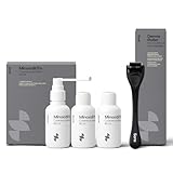 Sons Minoxidil 5% Spray (3x60ml) & 0.25mm Dermaroller for Men, Clinically Proven Hair Regrowth Formula, Hair Loss Treatment, Stimulates Follicles, Precise Applicator, Microneedling Boosts Absorption