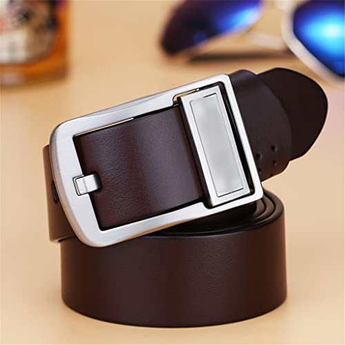 Belt men's leather pin buckle cowhide youth belt men's belt top layer cowhide casual belt4