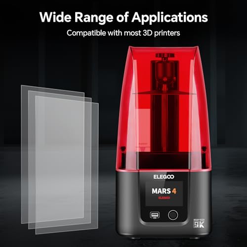 Image of ELEGOO 3 PCS PFA Release Liner Film for ELEGOO Mars 4 Resin 3D Printer