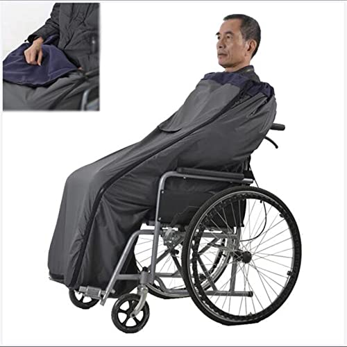 DDIOA Manta for Silla de Ruedas, Funda acogedora for Silla de Ruedas con Forro Polar Impermeable for Calidez y Comodidad, Funda cálida for Silla de Ruedas for piernas/pies Cover