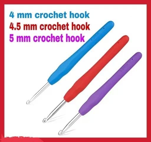Image of VIRADHAM Crochet Kit for Beginners - Complete Starter Set with Yarn, Ergonomic Hooks, Needles & Accessories - Easy DIY Knitting & Crochet Kit for Adults and Kids (3 Hook Yarn kit)