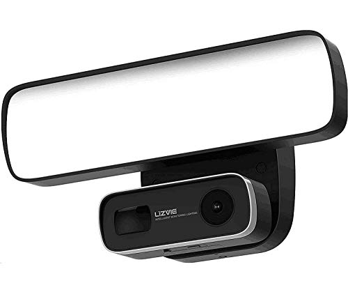 Promo 40% OFF Floodlight Camera Outdoor with PIR-Motion-Sensor, 1080P HD WiFi Camera Infrared Night Vision, Smart IoT APP Control, 2800LM LED Flood Light for Patio Porch Office Building Shop Wall Lights