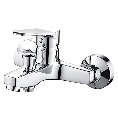 Grifo de Baño y Ducha Ibergrif M13059-1, Monomando sin Soporte, Latón Cromado Cover
