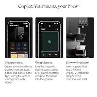 xBloom Studio – Kaffeevollautomat 3-in-1 mit integriertem Mahlwerk, Waage und 3 Automationsstufen – Premium Filterkaffeemaschine als vielseitige Kaffeemaschine in Midnight Black 220-240V – Ansicht 5