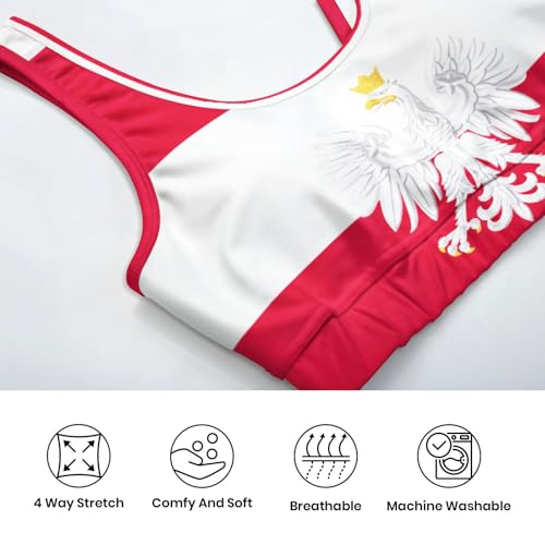 Image of Yoga top Women's Cheerleading Uniform Gym Outfit Running Crop Tops Yoga Shirts Casual Tank Top