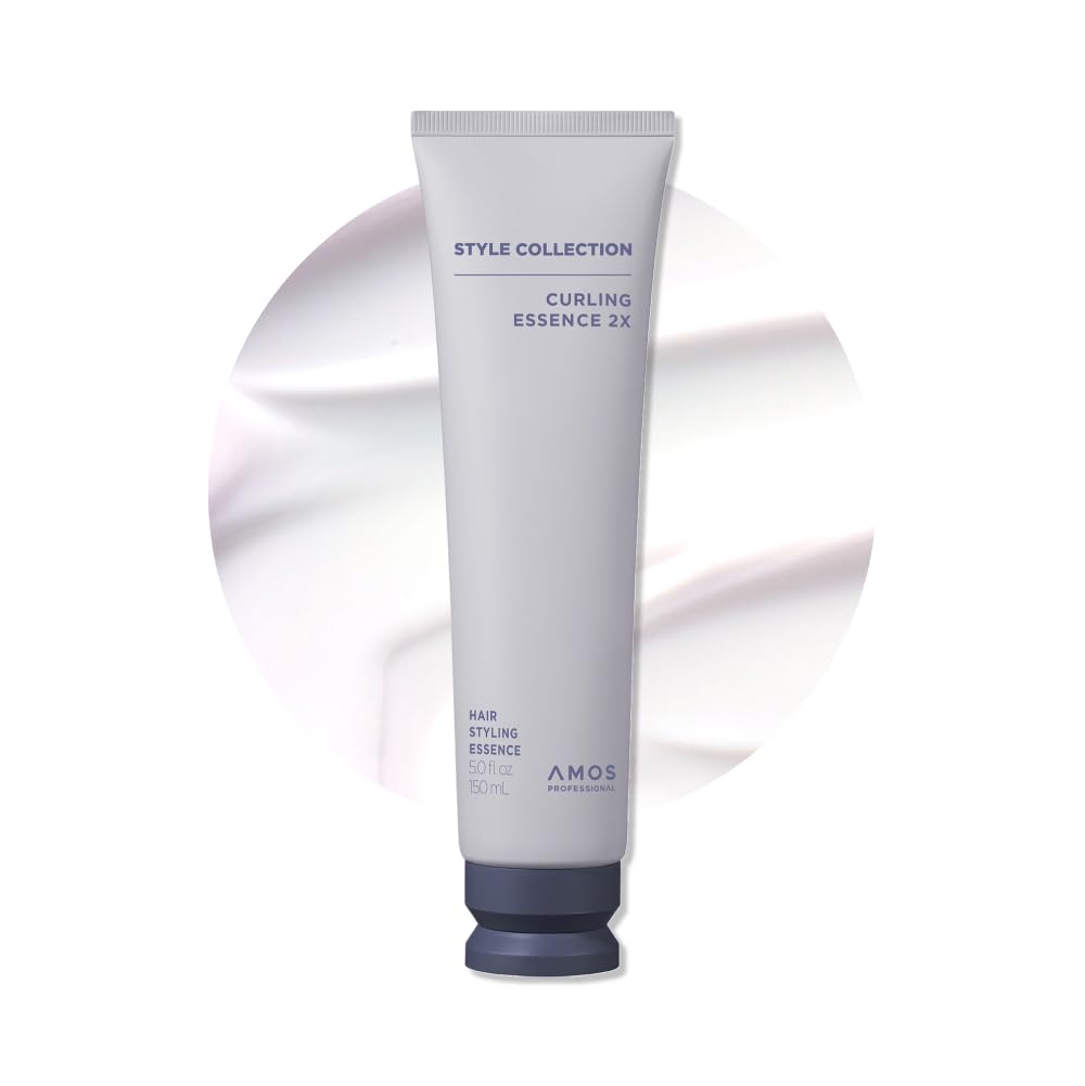 Amos Style Collection Curling Essence 2X 150ml Curl Cream Hair Cream Styling Agent Hair Care Official AMOS Professional
