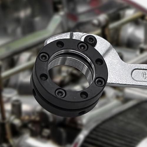 LEONTOOL Adjustable C Spanner Hook Wrench Tool Adjustable Pin Spanner Wrench Tool for Mechanical Equipments Vehicles Tighten Lock Nuts & Bearings, Round Head, 3/4-2"(19-51mm), Chrome-Vanadium Steel - Image 2