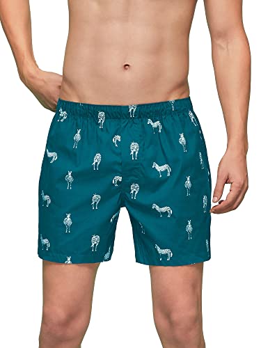 Image of XYXX Men's Remix Regular Fit Cotton Printed Boxer with Dual Pocket & No Marks Waistband (Pack of 2)