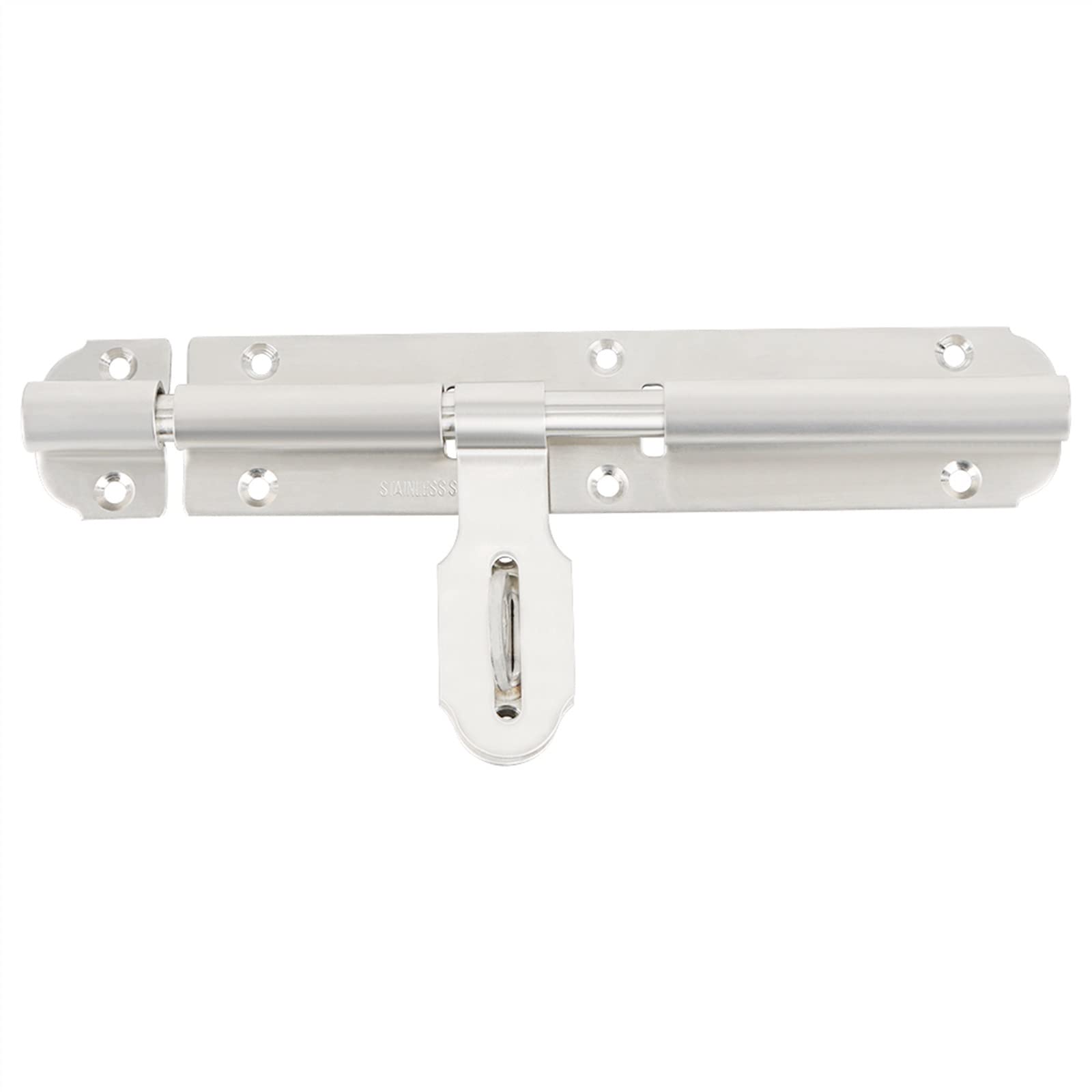 Serrure à loquet coulissant verrou de porte robuste en acier