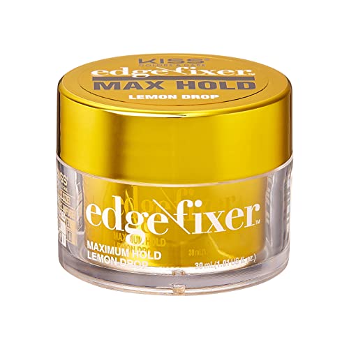 KISS Edge Fixer Glued Maximum Hold 1oz (Lemon Drop)