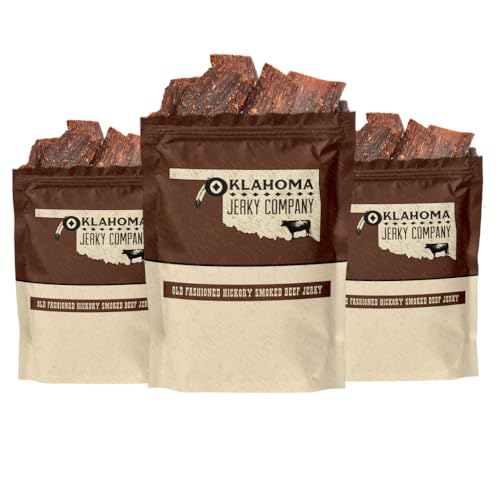 Old Fashioned Hickory Beef Jerky 2 oz pack of 3