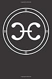  Alchemy Denarius Symbol: Blank Lined Notebook, Journal or Diary
