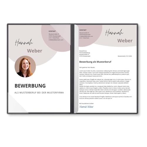 5 Stück 2-teilige Bewerbungsmappen Lemani® CARISMA Graphitgrau mit 1 Klemmschiene - Premium-Qualität mit unverwechselbarer Haptik und hochwertiger Prägung 'Bewerbung'