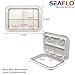 SEAFLO Marine Deck Access Hatch & Lid - (17.3