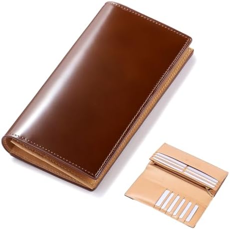 新品　未使用　フライングホース　コードバン　ブラウン　馬革　長財布　ロング 41jW2642KmL._AC_.jpg