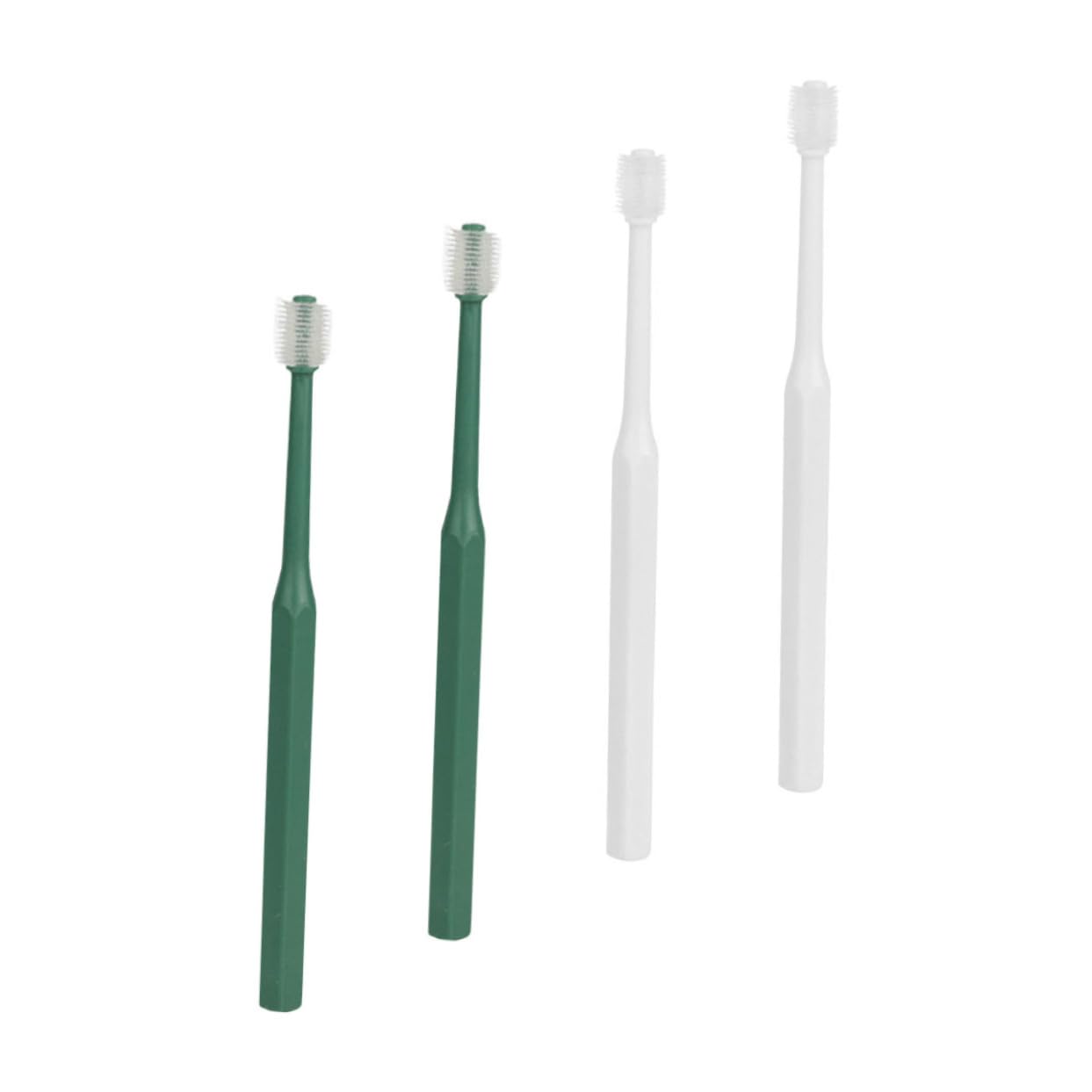 Kisangel 12piezas Cepillo De Dientes Para De De Mango Cepillo Manual Reutilizable Para y Cachorros Limpieza Efectiva y