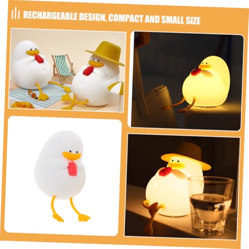 Lámpara de mesa KICHOUSE con luz suave amarilla miniatura 6