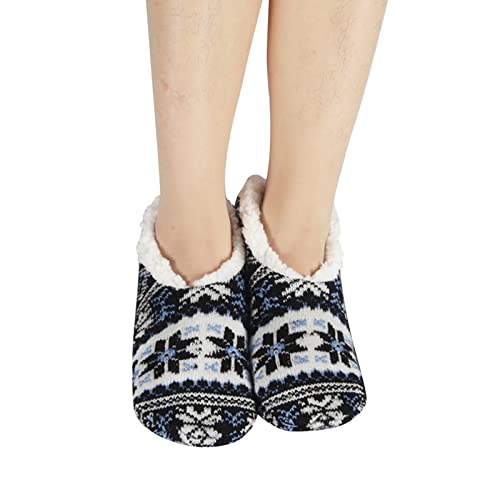 Womens Girls Slippers with Rubber Sole Soft House Slipper Socks Around House Shoes Non Slip Indoor Outdoor