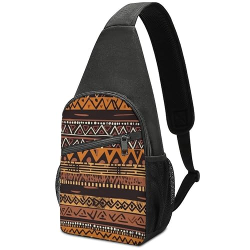 Mochila ligera sling tribal para senderismo y viaje miniatura 1