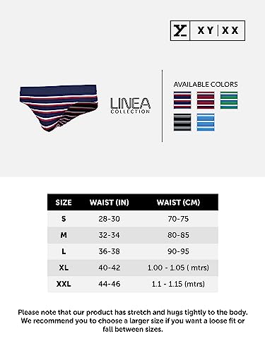 Image of XYXX Cloudsoft Micromodal Stripes Linea Briefs for Men