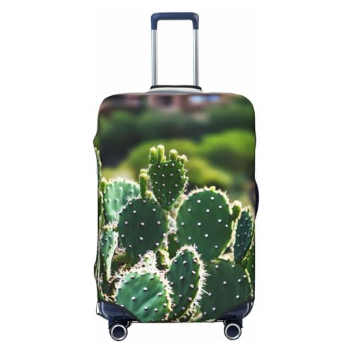 Cactus Fresh Elastic Travel Luggage Cover, Washable Spandex Suitcase Protector, Anti-Scratch Fits 18-32 Inch