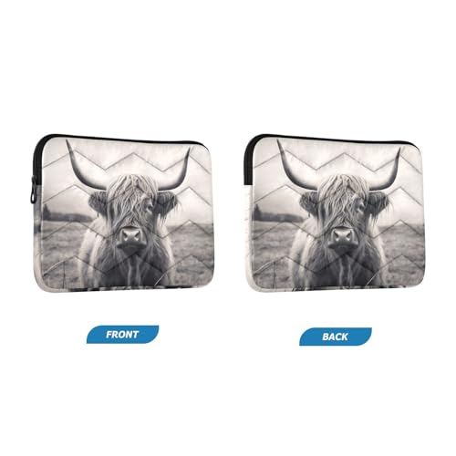 Funda para Laptop Highland Cow 13-14 Pulgadas Impermeable miniatura 2