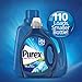 Purex Liquid Laundry Detergent, Mountain Breeze, 2X Concentrated, Pack of 2, 252 Total Loads