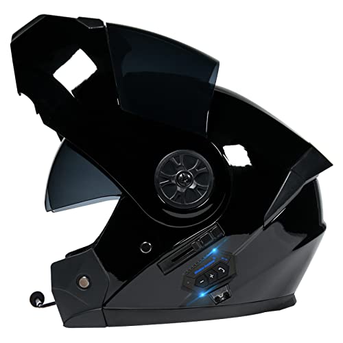 SISTEMA DI VENTILAZIONE: la circolazione dell'aria è più confortevole, tre prese d'aria possono facilmente risolvere il problema del soffocamento e il flusso d'aria leggero aiuta il conducente a mantenersi fresco e comodo. Design aerodinamico per ridurre il rumore. Il corpo del casco adotta un design aerodinamico per ridurre la resistenza dell'aria e rendere la guida più efficiente.