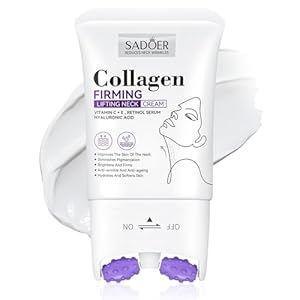 VRAIKO SADOER Collagen Straffende Halscreme mit Massage-Roller