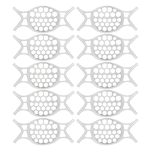 [SNNY] �}�X�N�u���P�b�g 10���Z�b�g 3D���̍\�� �}�X�N�C���i�[�t���[�� ���ϕ���h�~ ���ꂵ������ ���􂢉\ �ċz�X�y�[�X�𑝂₷ �ď�̏���h�~