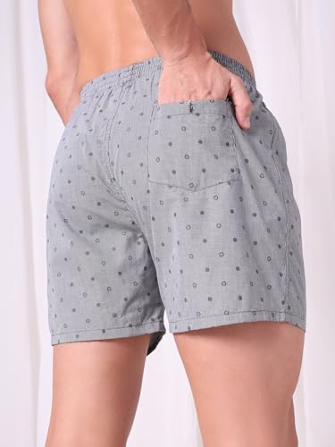 Image of Urban Scottish Men's Boxer Pants 100% Cotton Material with A Stylish Print Soft and Stretchy Elastic Waist Band Dynamic Movement and Hardwearing Stitching Breathable with A Gentle Snug Fit