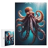 【Giant Pacific Octopus Puzzles de haute qualité】 : nous sommes fiers de dire que tous nos puzzles sont produits en utilisant une technique de découpe de précision pour une finition semblable à celle d'une affiche. Cela garantit que votre puzzle terminé semble lisse et homogène, pour un résultat dont vous pouvez être fier.
