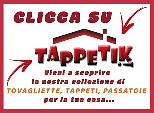 Set 4 tovagliette americane 33x45 cm, Diverse