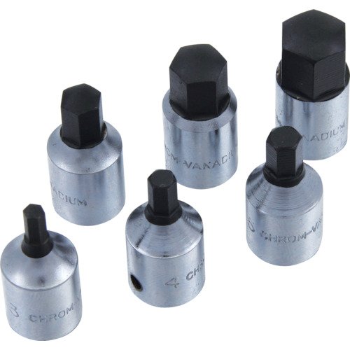 SEK 1/4"(6.35) DR.�w�b�N�X�r�b�g�\�P�b�g 8mm HS080