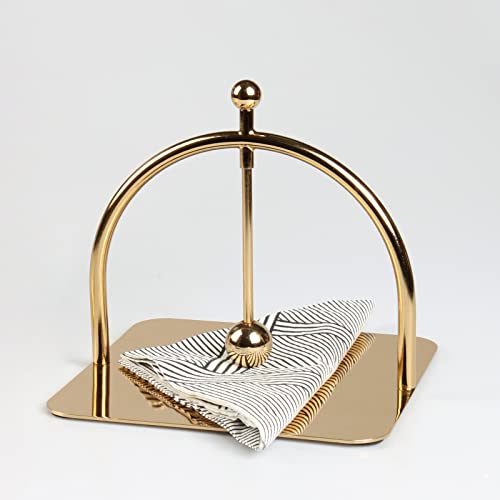 Lesermoorer DF0008 Alloy Napkin Holder,Modern Fashion Style Luxury Napkin Holder For Tables, Dining, Picnic Table, Home Decor, Modern, Celebration Party Napkin Holder  thumb #3