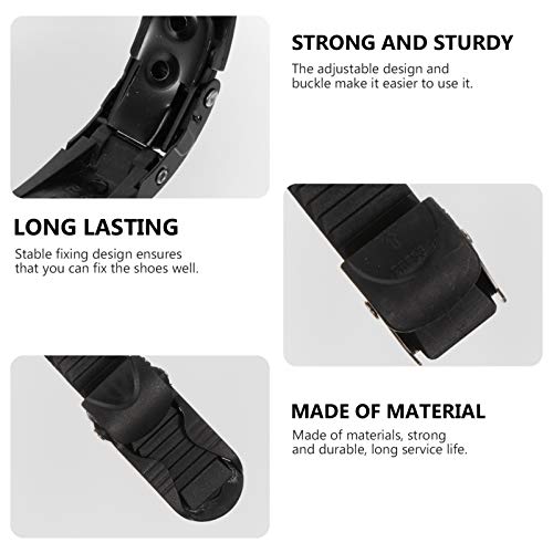 CLISPEED 4 Peças de Substituição Em Linha de Patins para Patins Com Fivelas E Parafusos Acessórios p