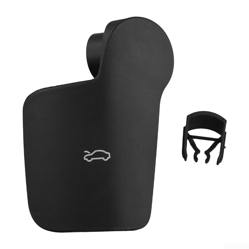  Maniglia automatica della leva dell\'interruttore della maniglia del cofano 4M1823533F4PK adatta per Porsche per Cayenne 2018-2024, per Touareg 2018-2024, per Q7 2016-2024 Sostituzione OEM (per