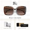 Lentes de sol BURBERRY BE4323 Cuadrados para mujer 4
