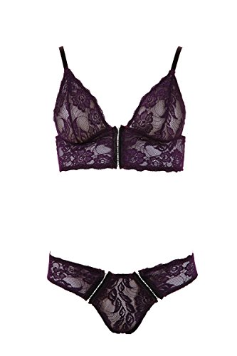 Soutien-gorge + slip lilas Cottelli pour vos moments de détente complices