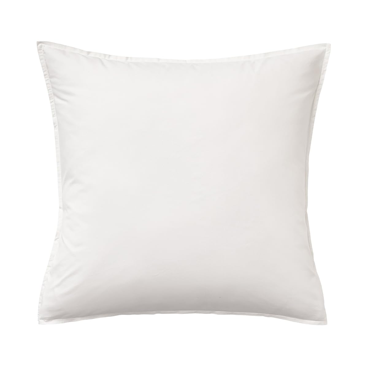 Plain Dyed Washed Cotton Percale Pillowcase 65 x 65 cm ESSIX