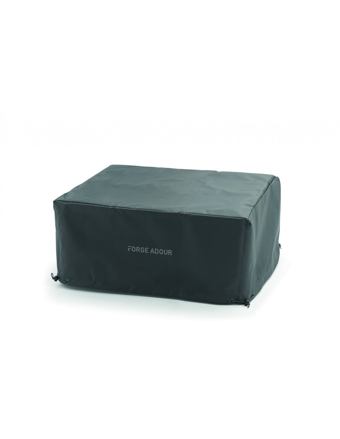 Forge Adour - Housse Plancha Premium 60 cm Noir, Protection Imperméable Anti-​UV, Cordon de Serrage, Compatible Planchas Premium 45, 60 et 75 cm, Garantie 2 Ans