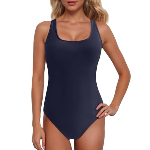 Maillot de bain sportif dos nageur à blocs de couleurs pour l'entraînement